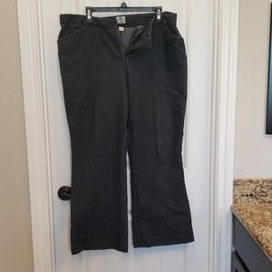 Plus size Women's dress denim slacks